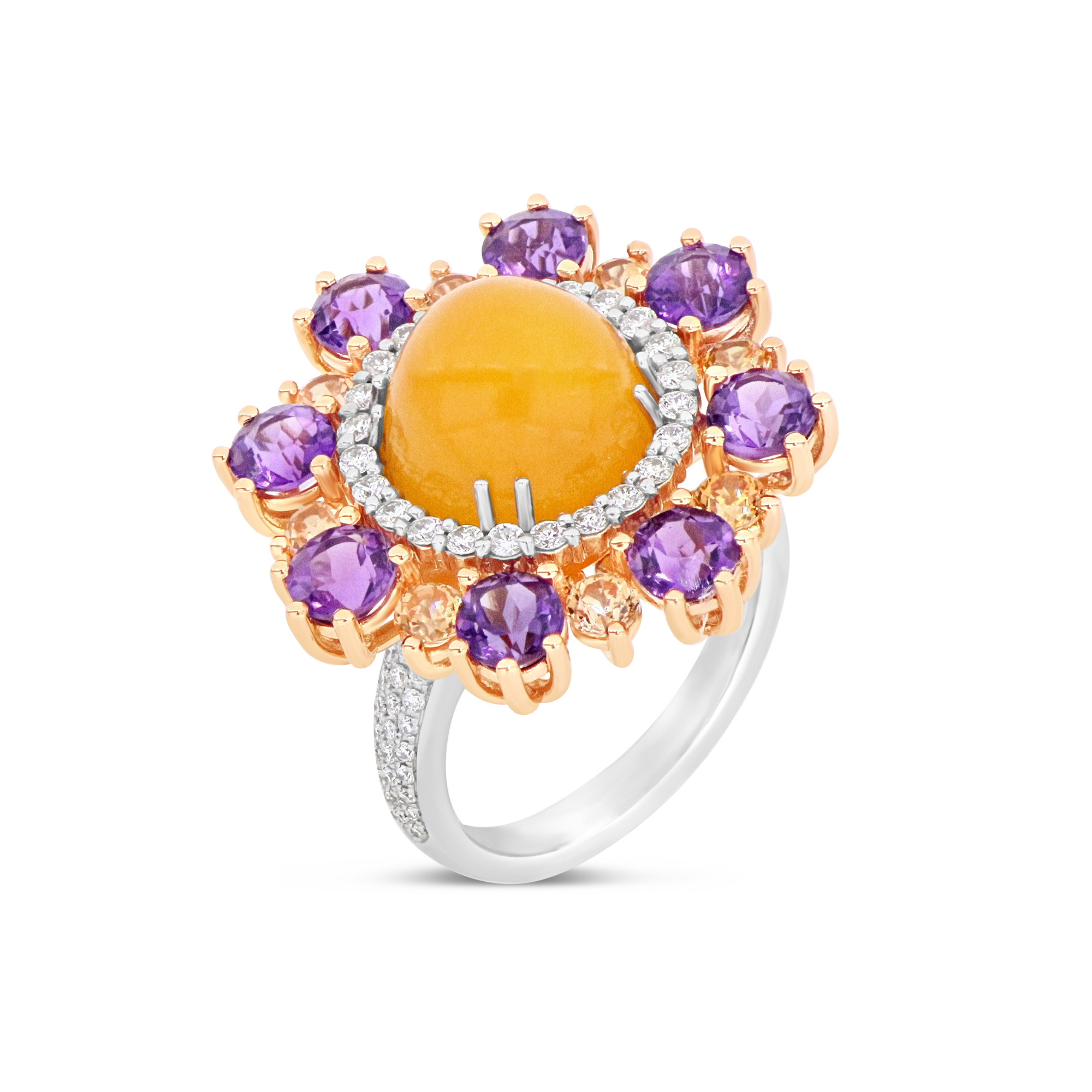 Yellow Anemone Ring