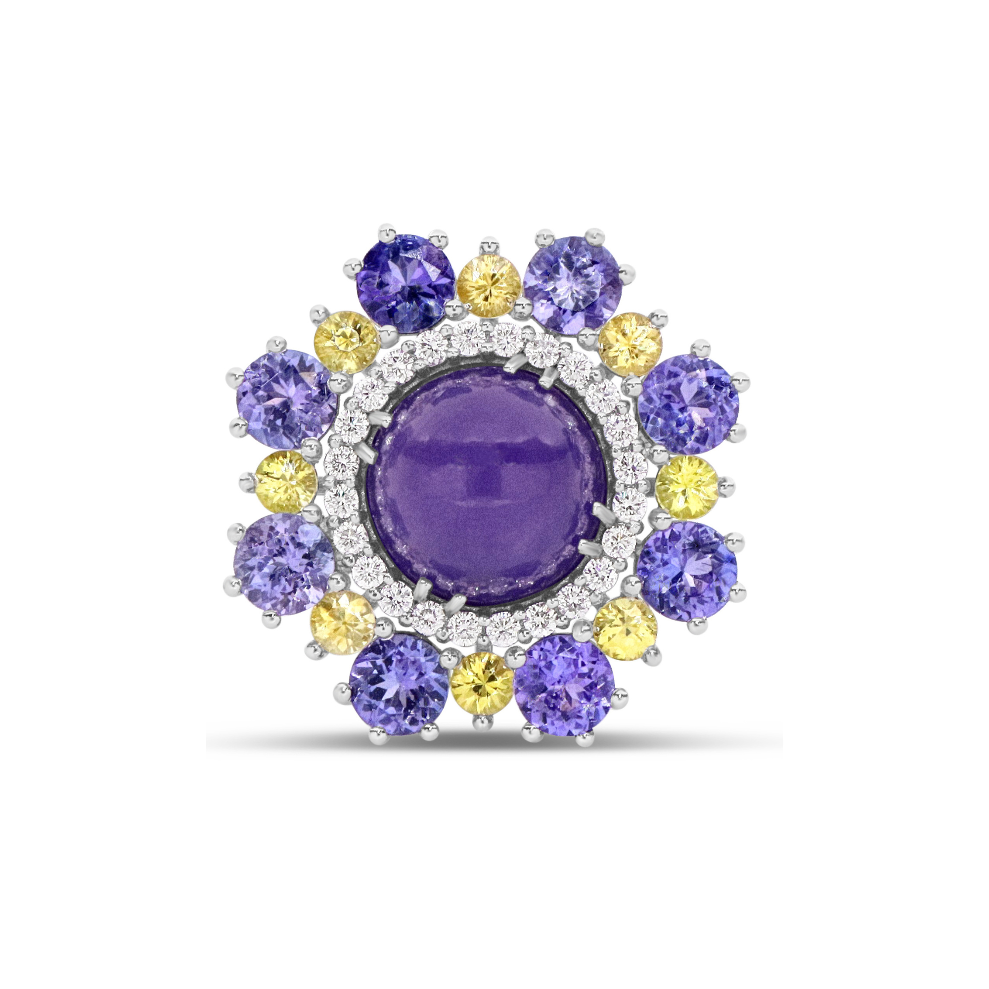 Purple Anemone Ring