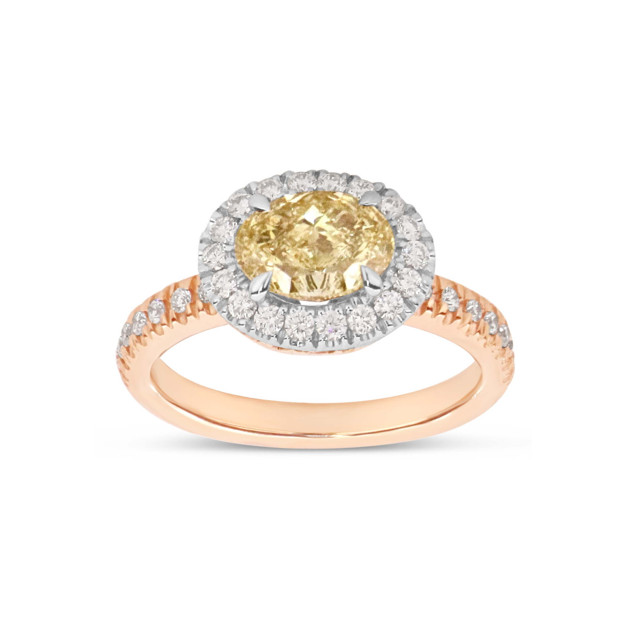 Yellow Fancy Ring