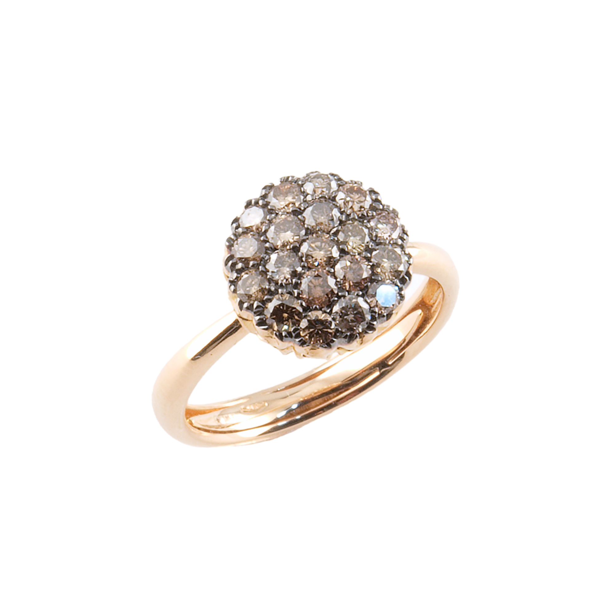 Full Starmoon Brown Ring