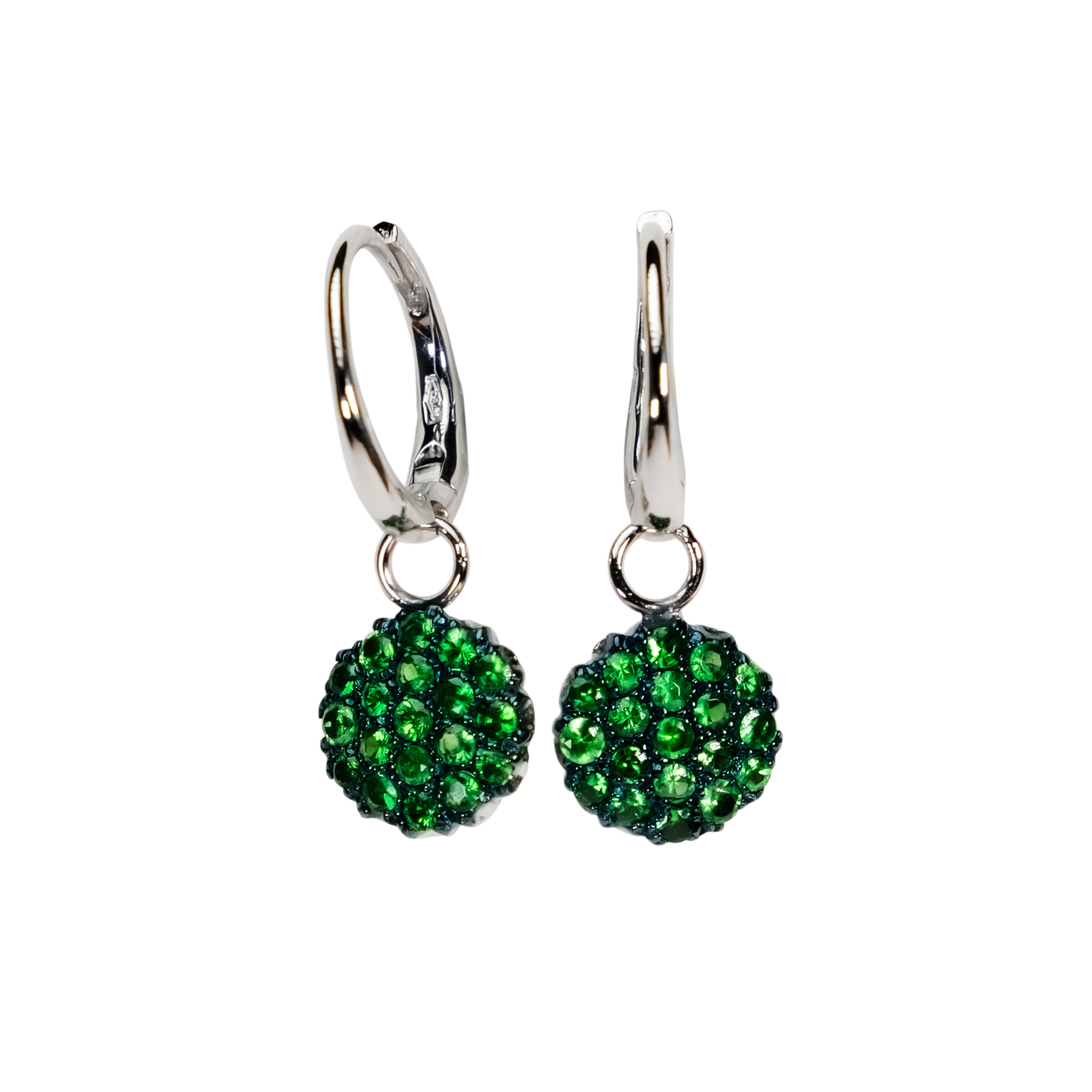 Starmoon Green Earrings