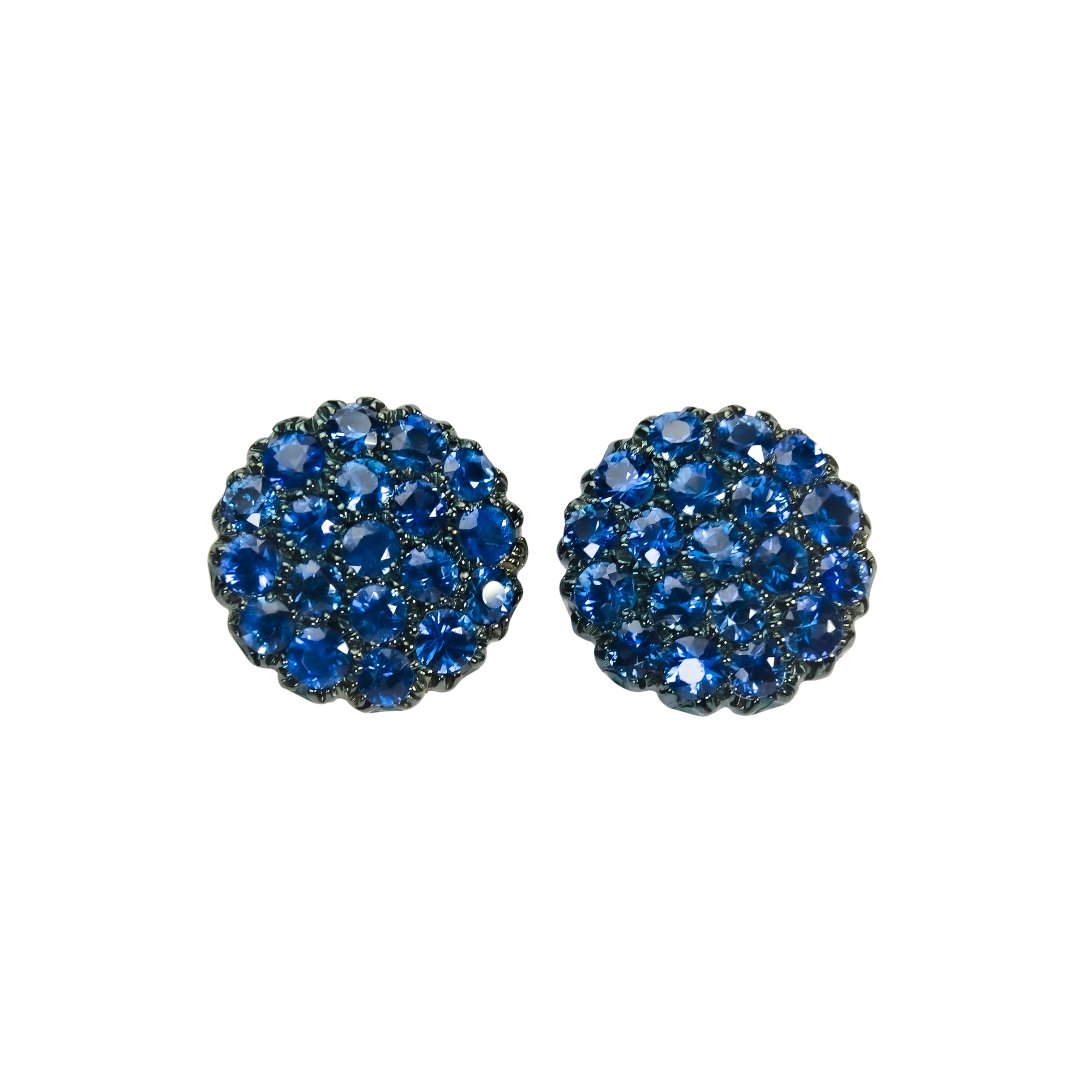 Starmoon Blue Dot Earrings