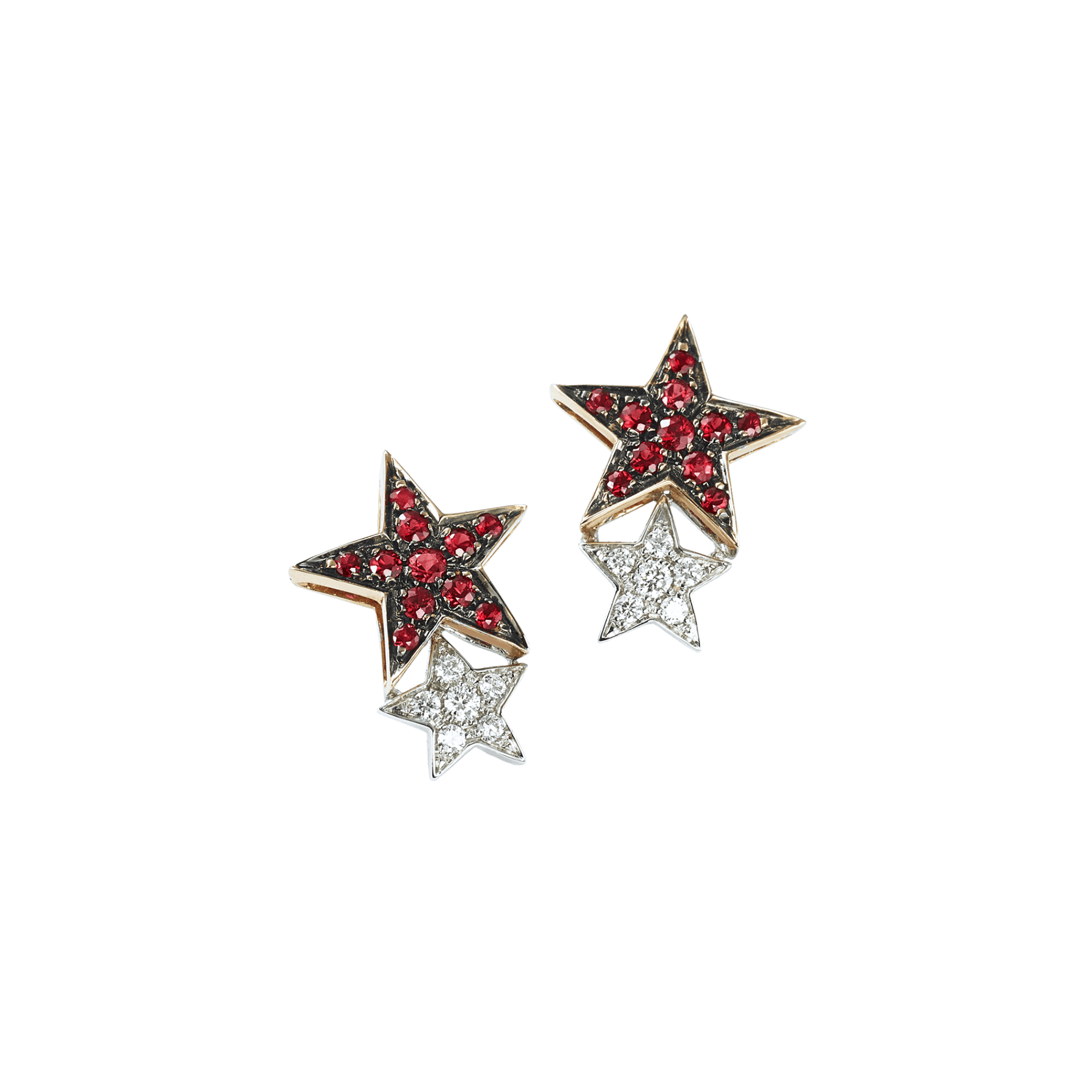 Supernova Red Earrings